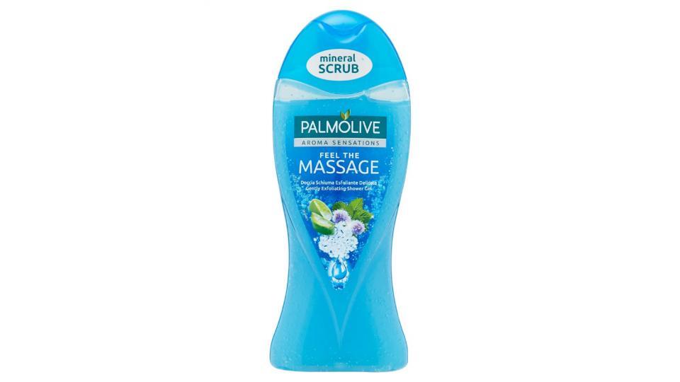 Palmolive, Aroma Sensations Feel the Massage doccia schiuma esfoliante delicato