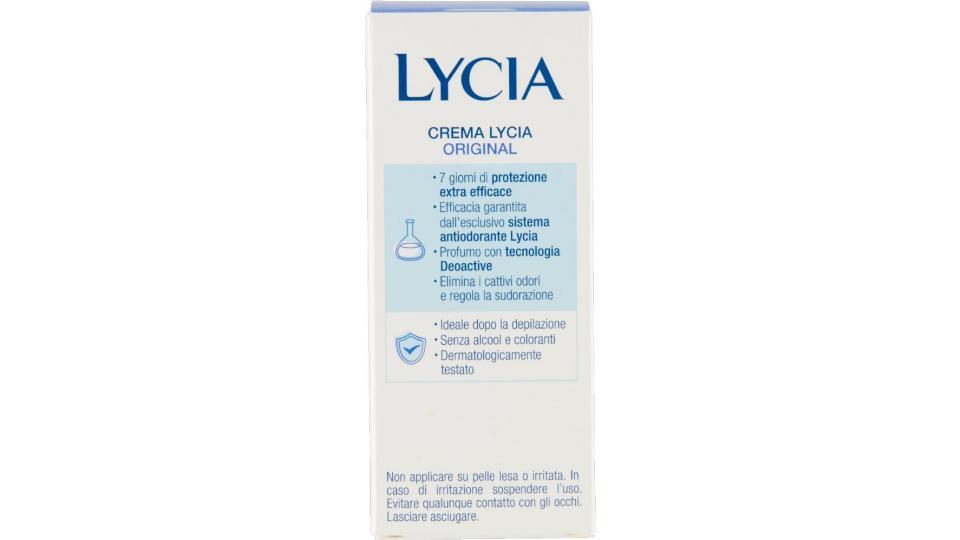 Lycia, Original deodorante crema