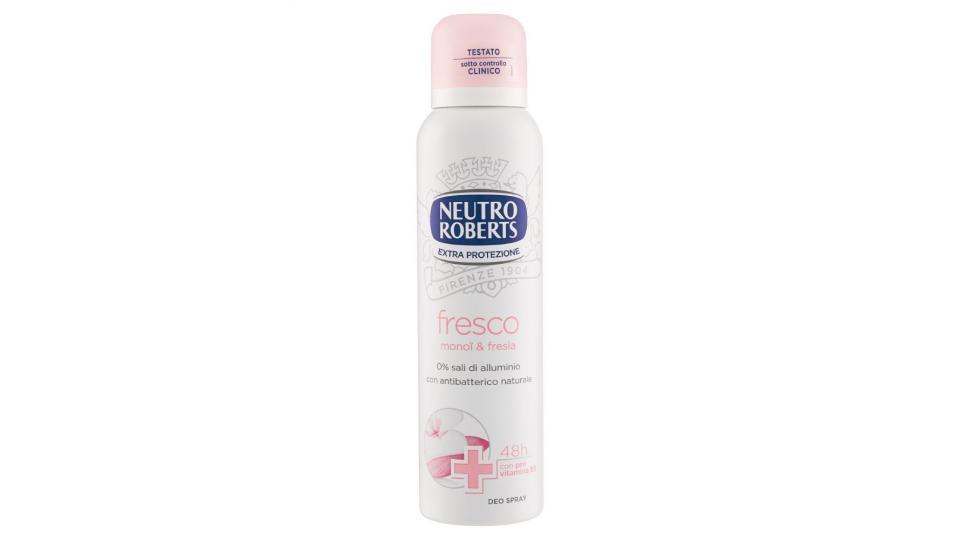 Neutro Roberts, Fresco monoi & fresia deodorante spray