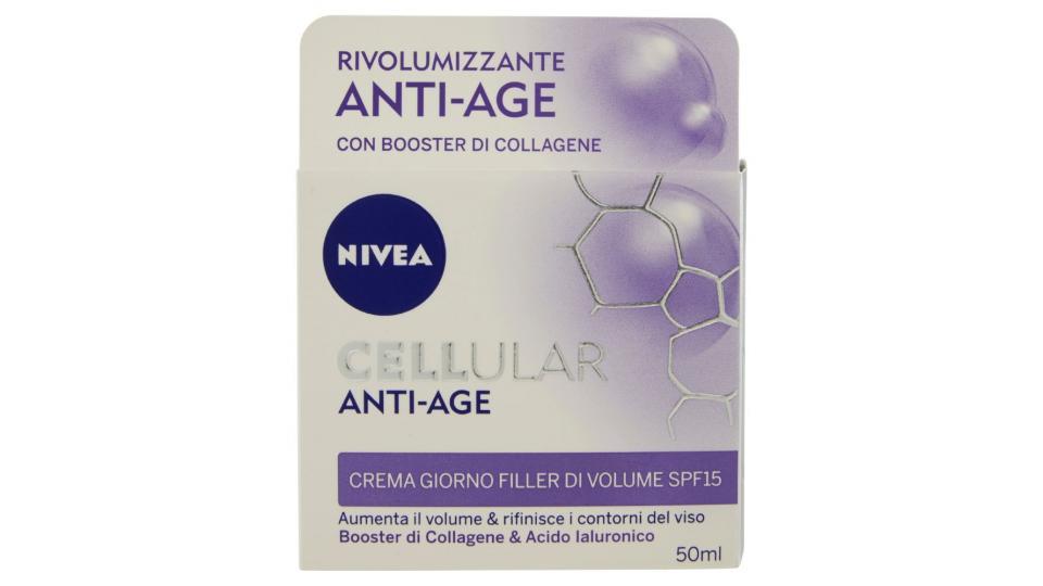 Nivea Cellular Anti-Age Crema giorno filler di volume SPF 15