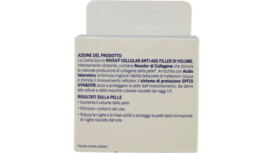 Nivea Cellular Anti-Age Crema giorno filler di volume SPF 15