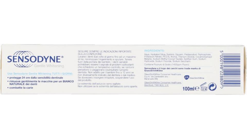 Sensodyne, Gentle whitening dentifricio