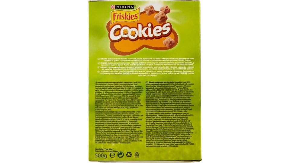 Purina, cane Friskies Cookies aromatizzati con pollo