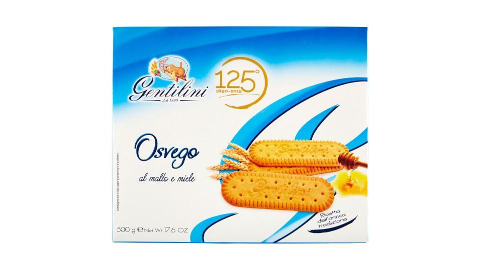 Gentilini - Osvego, Biscotti al Malto e Miele 