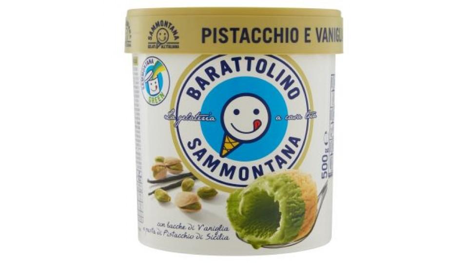 Sammontana, Barattolino pistacchio e vaniglia