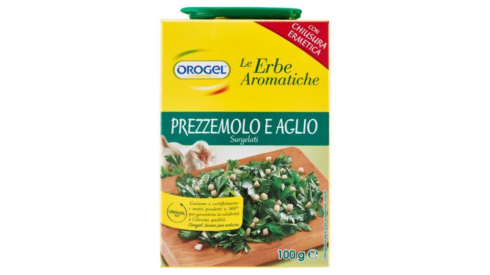 Orogel, Le Erbe Aromatiche prezzemolo e aglio surgelati