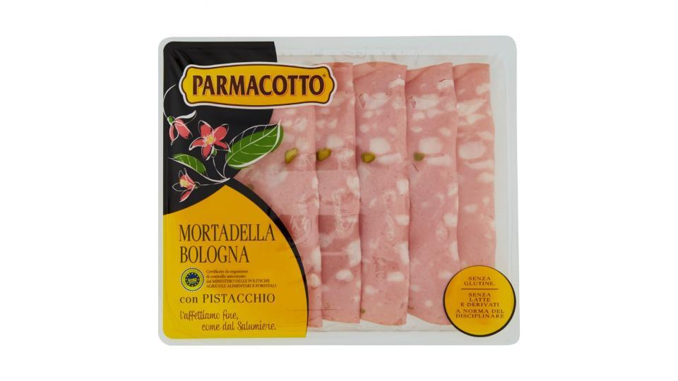 Parmacotto, mortadella Bologna IGP con istacchio a fette