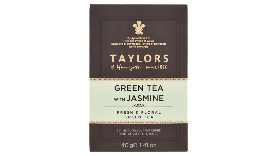 Taylors of Harrogate, Green Tea with Jasmine 20 filtri