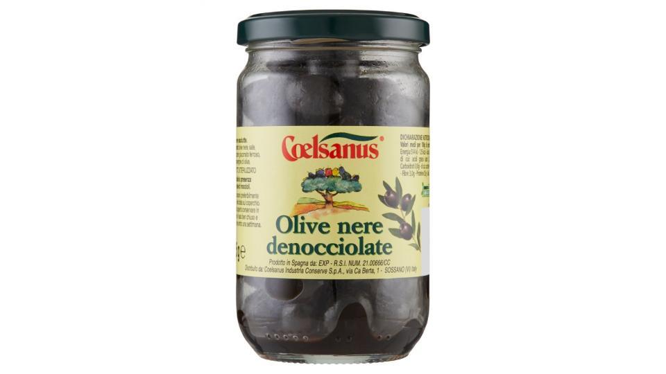 Coelsanus, olive nere denocciolate