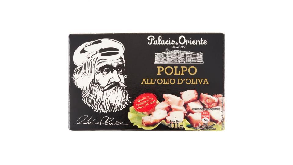 Palacio de Oriente, polpo all'olio d'oliva