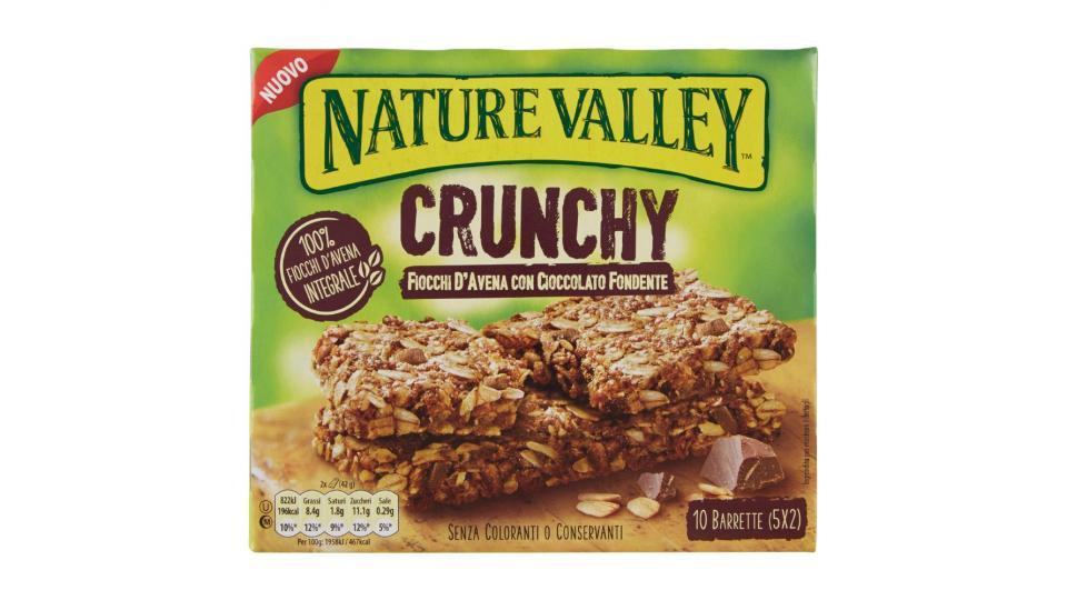 Nature Valley, Crunchy fiocchi d'avena con cioccolato fondente barrette