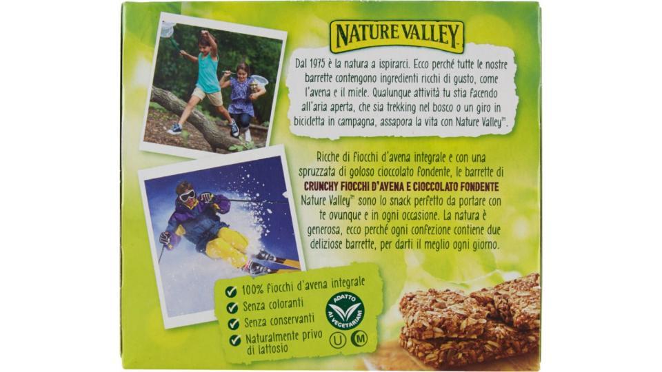 Nature Valley, Crunchy fiocchi d'avena con cioccolato fondente barrette