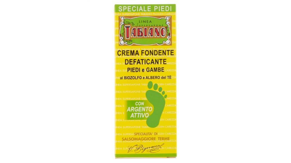 Pilogen Carezza, Linea Supersapone Tabiano crema fondente defaticante piedi e gambe