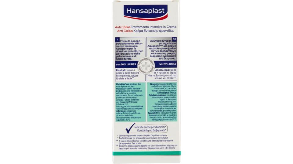 Hansaplast, Foot expert Anti callus trattamento intensivo in crema