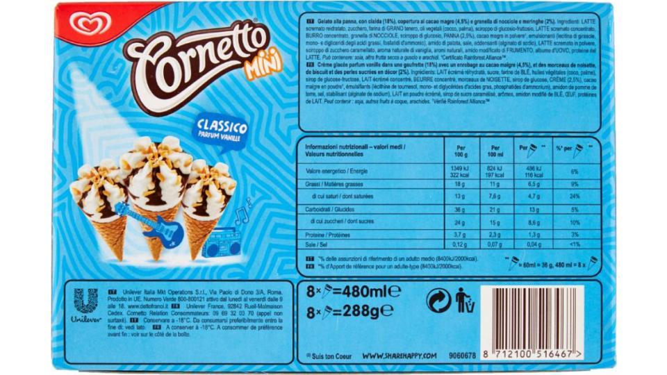 Cornetto, Mini classico