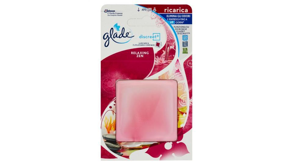 Glade, Discreet ricarica relaxing zen