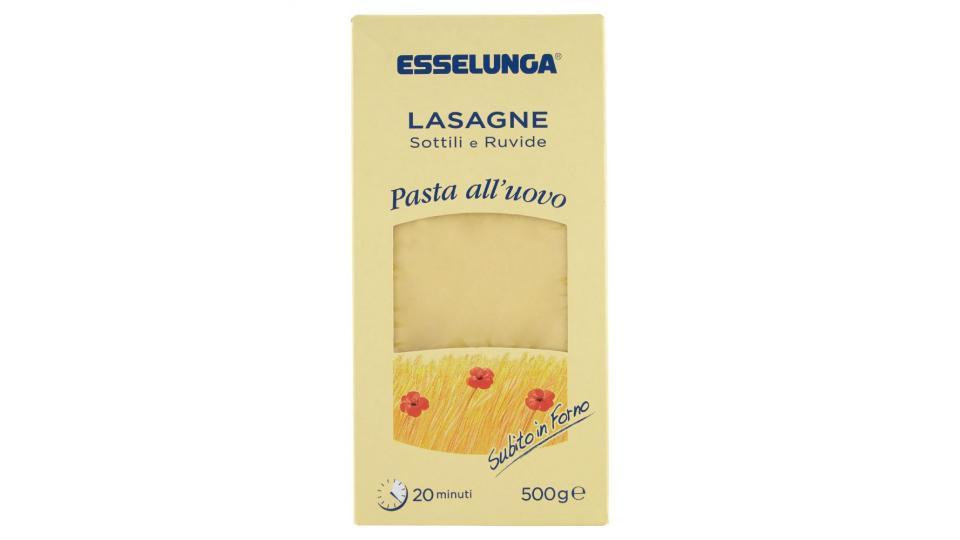 Esselunga, Lasagne pasta all'uovo