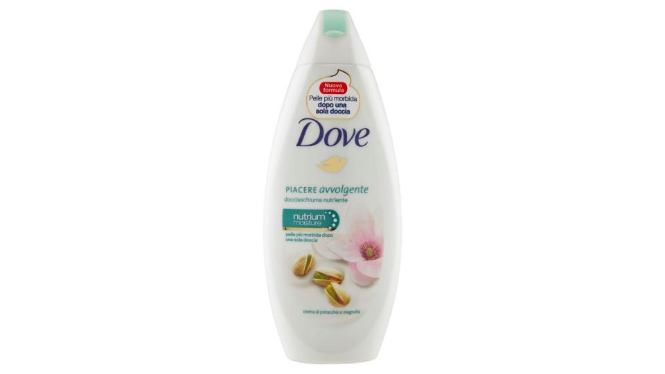 Dove, Piacere Avvolgente doccia schiuma nutriente crema di pistacchio e magnolia