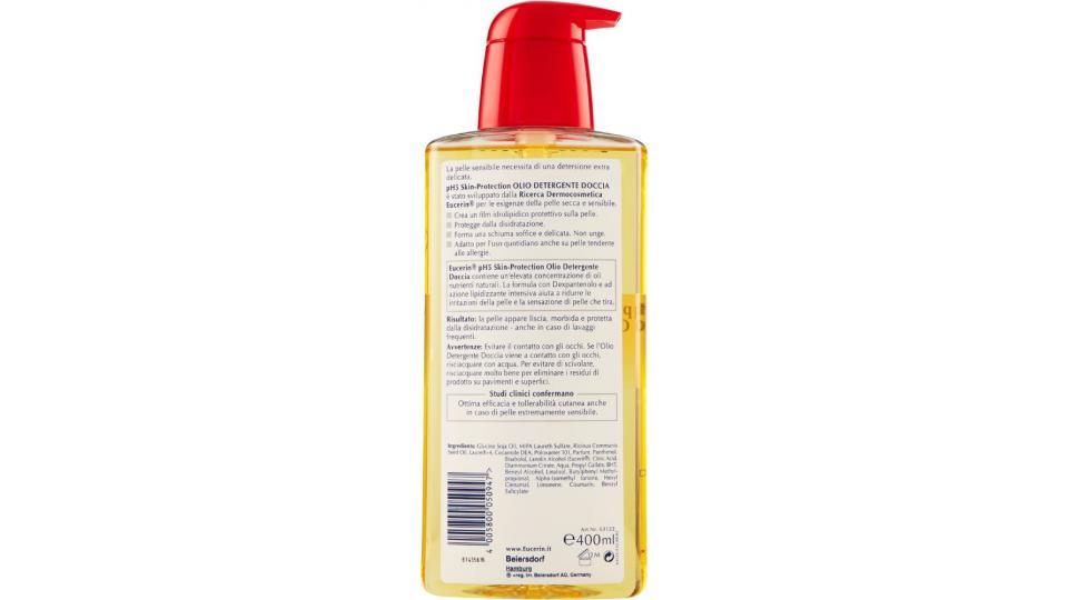 Eucerin, pH5 Skin-Protection olio detergente doccia pelli secche