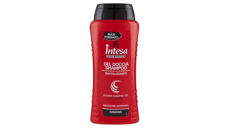 Intesa, Pour Homme Rivitalizzante gel doccia shampoo ginseng