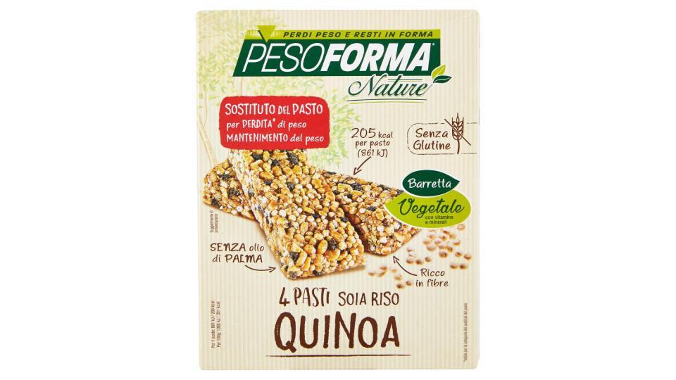 Pesoforma, Nature 4 pasti soia riso quinoa