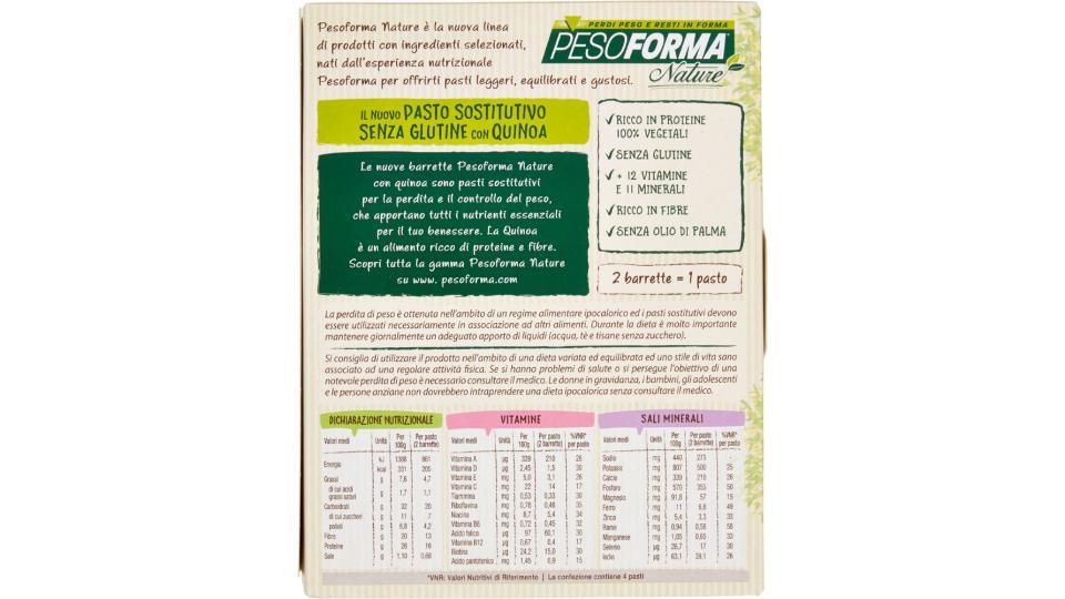 Pesoforma, Nature 4 pasti soia riso quinoa