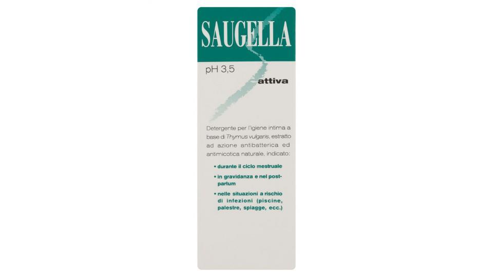 Saugella, Linea Verde Attiva pH 3,5 detergente intimo