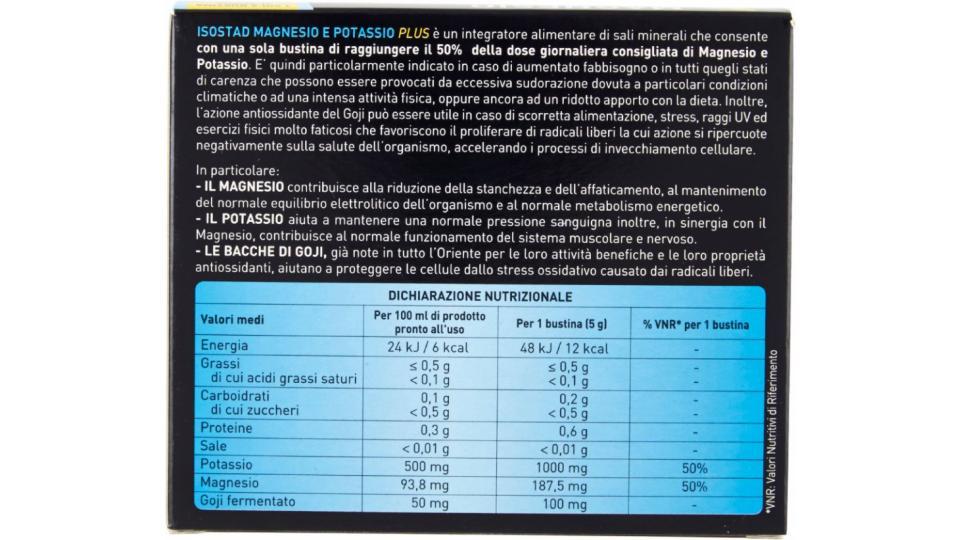 Isostad, magnesio e potassio plus 14 bustine