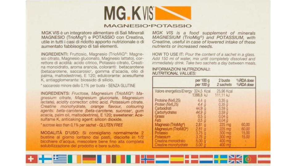 MGK VIS magnesio - potassio in bustine