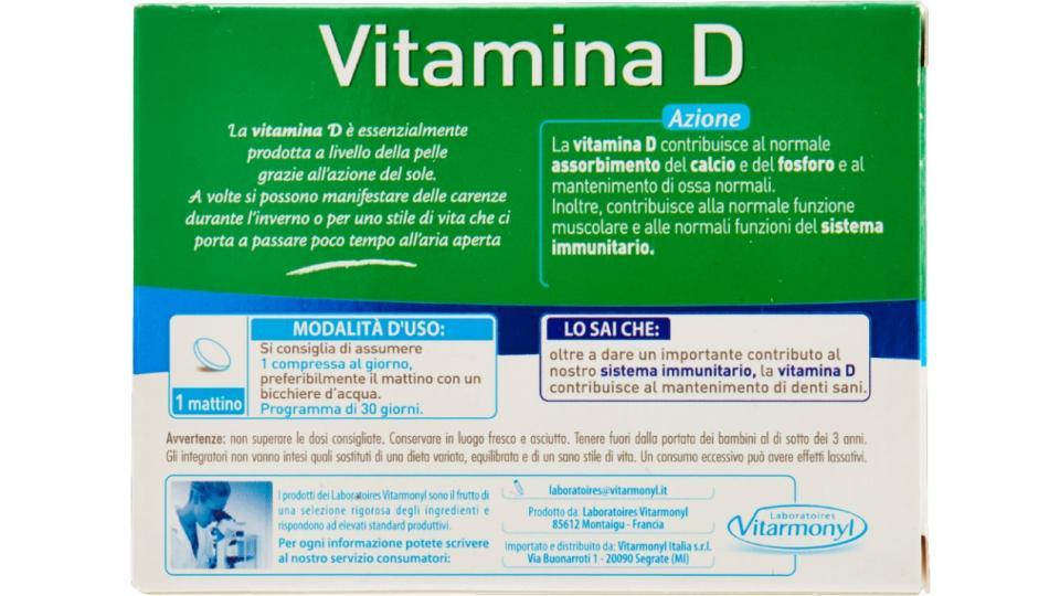Laboratoires Vitarmonyl, ossa vitamina D 30 compresse