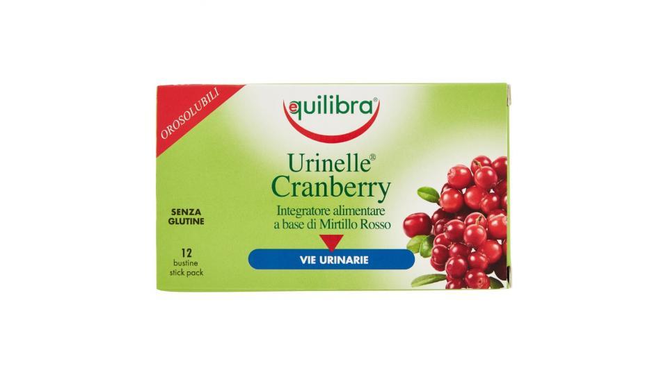 Equilibra, Urinelle cranberry 12 bustine stick pack