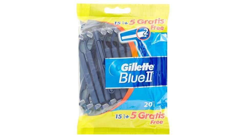 Gillette, Blue II rasoio 2 lame usa e getta