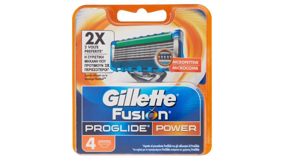 Gillette, Fusion ProGlide Power 5 lame ricarica