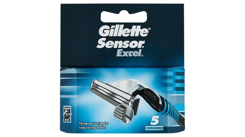 Gillette, Sensor Excel 5 lame ricarica