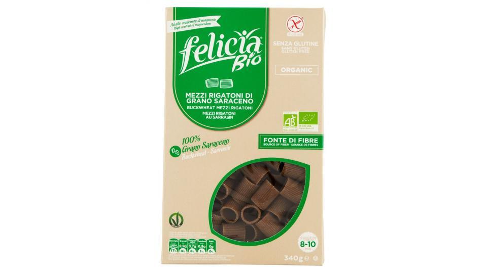 Felicia Bio, Mezzi Rigatoni di grano saraceno senza glutine