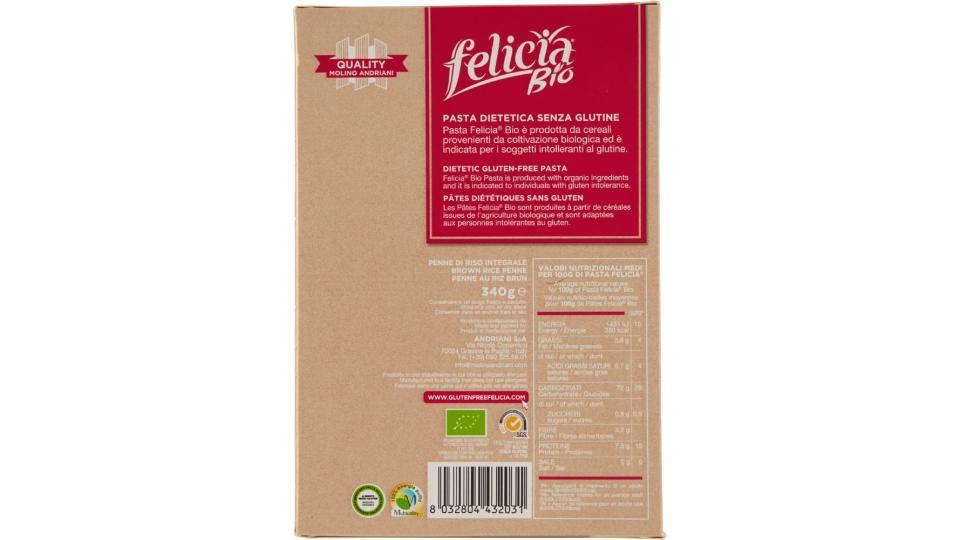 Felicia Bio, Penne di riso integrale