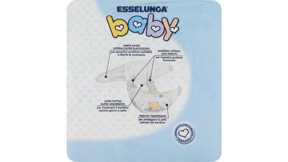 Esselunga, Baby pannolini taglia 3 midi (4-9 Kg)