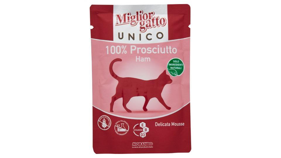 Migliorgatto, Unico Delicata Mousse 100% prosciutto