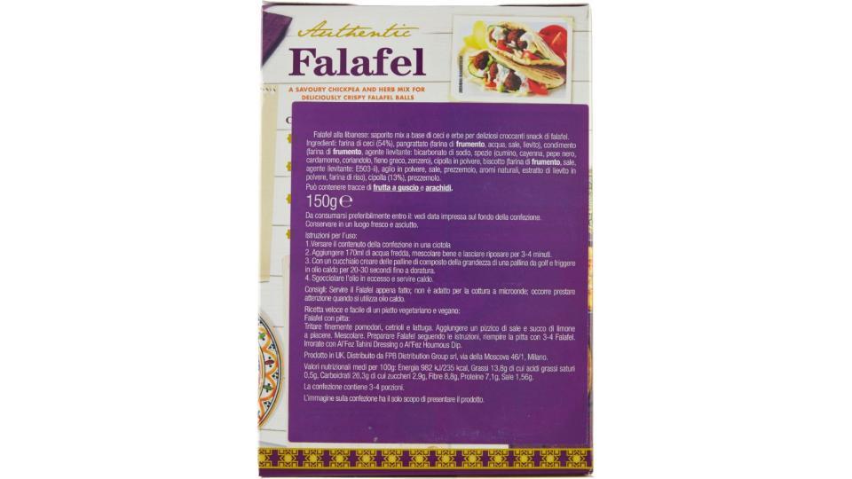 Al'Fez, Falafel Lebanese style