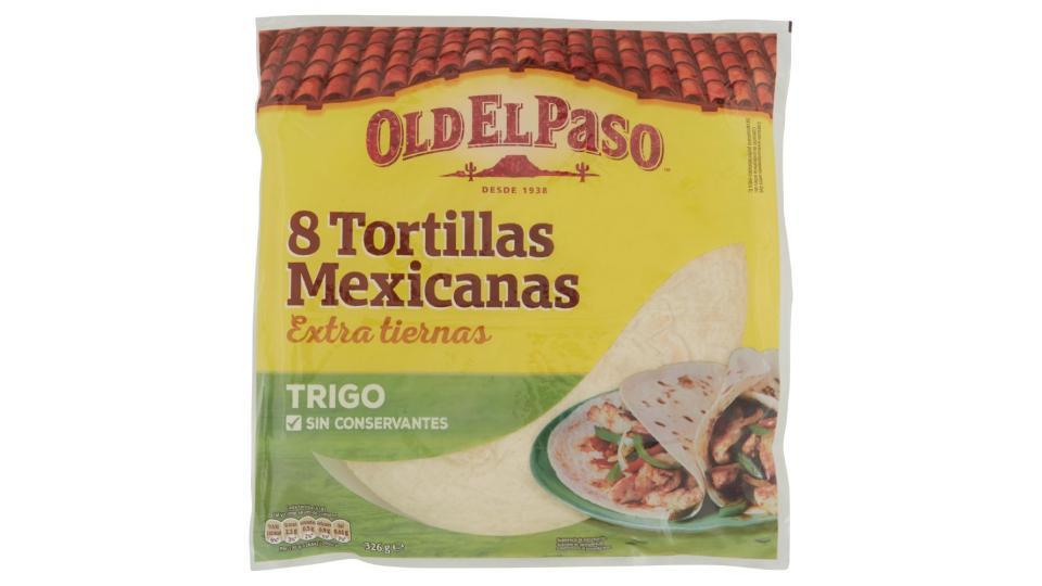 Old El Paso, tortillas Mexicanas de trigo