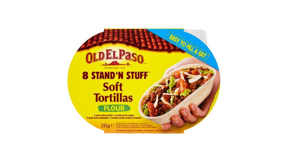 Old El Paso, 8 Stand'n stuff tortilla morbide
