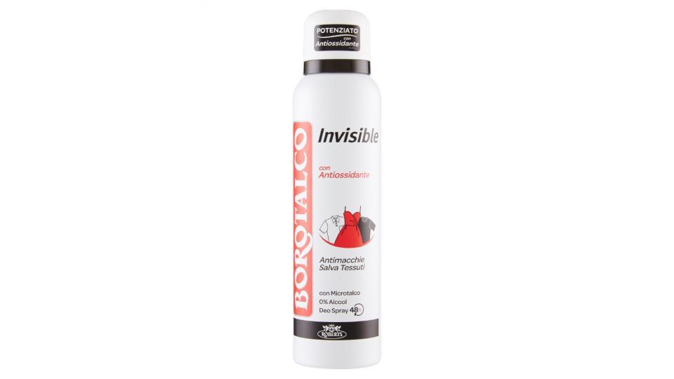 Borotalco, Invisible deodorante spray