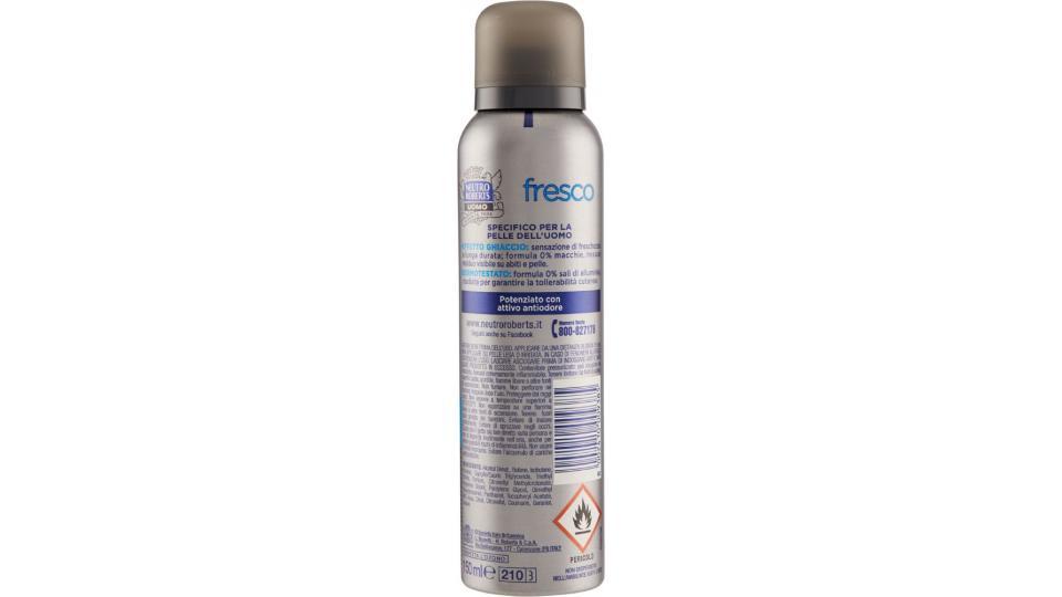 Neutro Roberts, Uomo Fresco dedorante spray