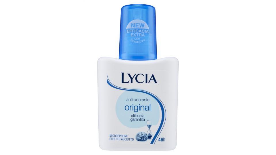 Lycia, Original deodorante vapo no gas