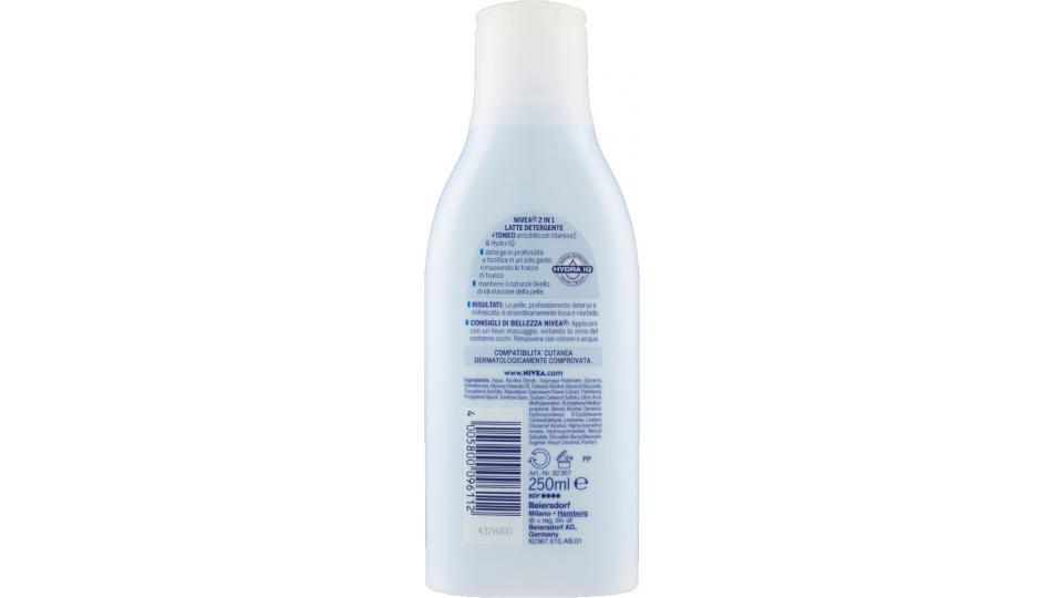 Nivea, 2in1 latte detergente + tonico