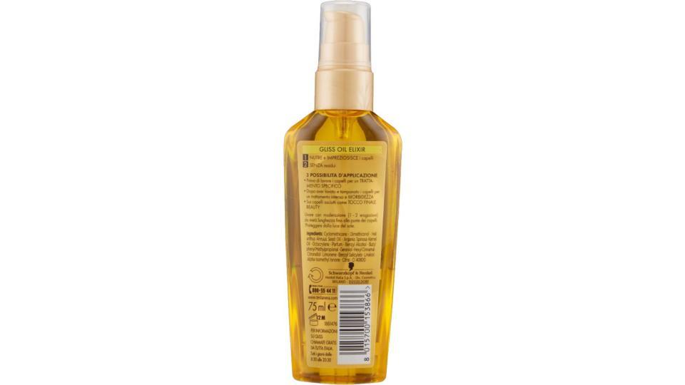 Testanera, Gliss Hair Repair Oil Elixir quotidiano capelli sciupati