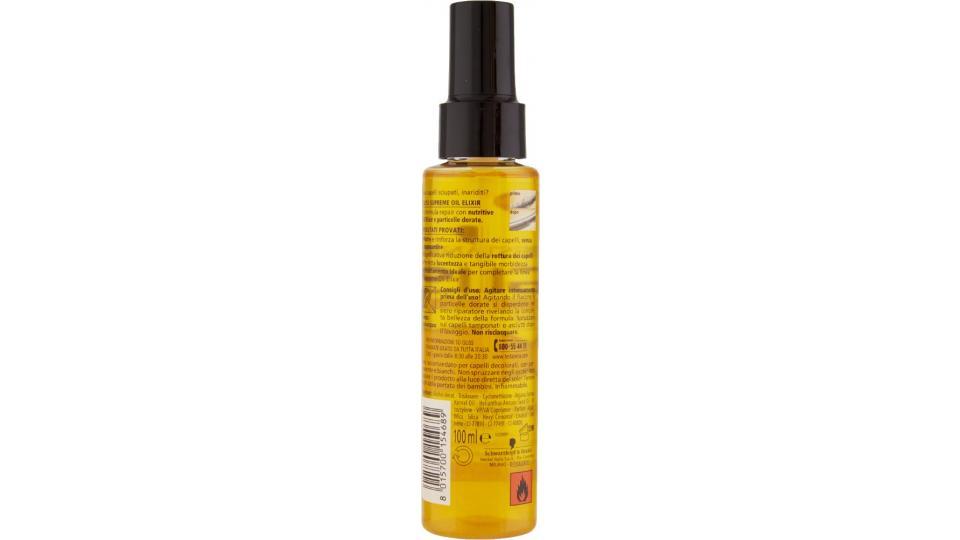 Testanera, Gliss Hair Repair Supreme Oil Elixir capelli sciupati siero