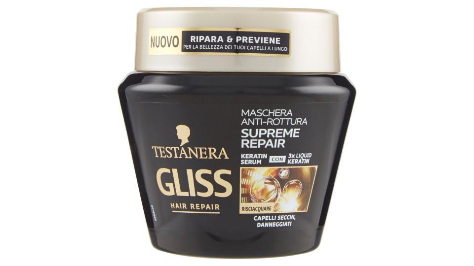 Testanera, Gliss Hair Repair Supreme Repair capelli secchi maschera