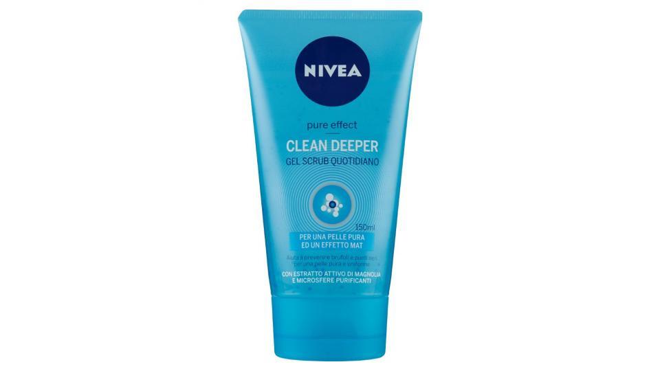 Nivea, Clean Deeper gel scrub quotidiano