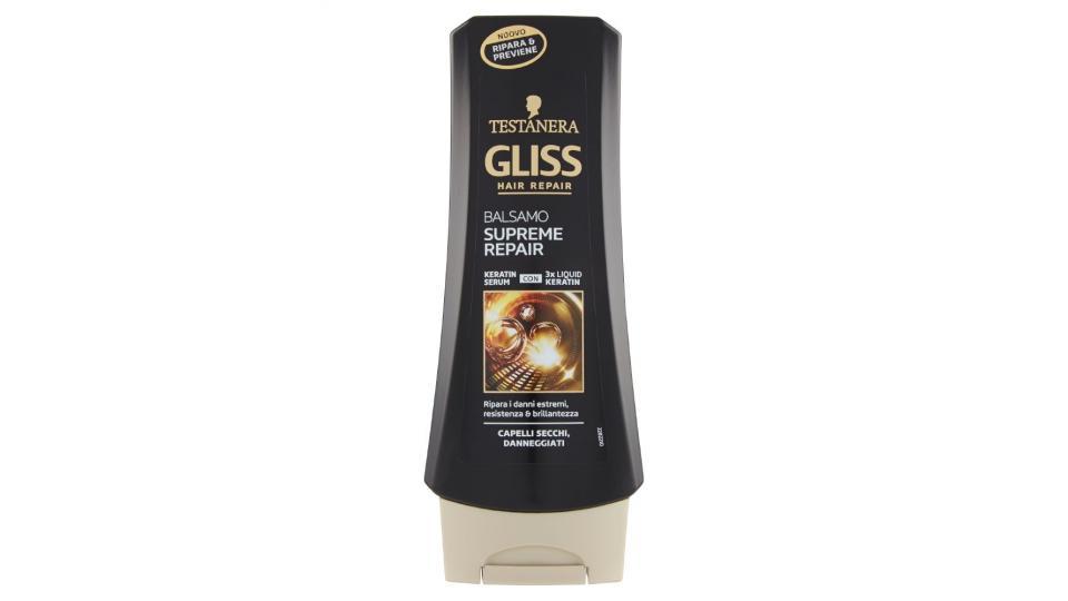 Testanera, Gliss Hair Repair Supreme Repair capelli secchi balsamo